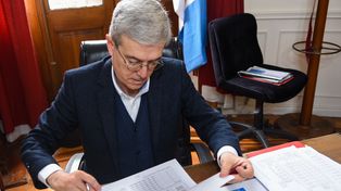 Walter Agosto. Ministro de Economía de Santa Fe.