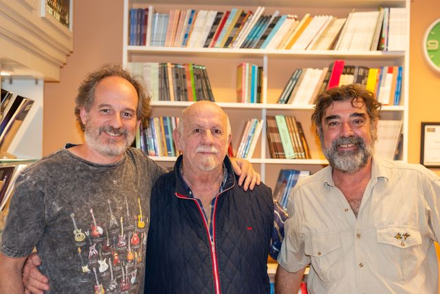 Alberto de Lorenzi, Bernardo Conde de Narbaíz Elía y Sergio Gioacchini