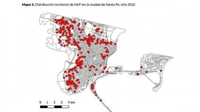 Barranquitas fue el barrio con más heridos por armas de fuego en la ciudad en 2022