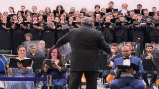 Más de 130 artistas participaron de una presentación de la Orquesta Sinfónica de Entre Ríos