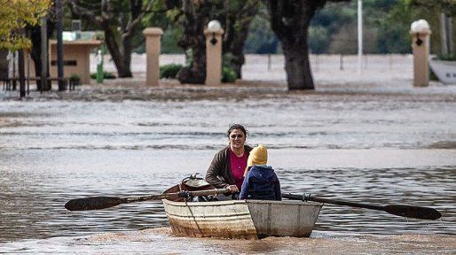 Concordia: 170 familias continúan evacuadas mientras el río Uruguay tiende a descender