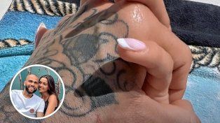 Joana Sanz publicó una foto en sus redes donde confirma que continúa unida sentimentalmente a Dani Alves.