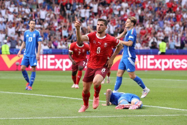Suiza eliminó a Italia y avanzó a los cuartos de final de la Eurocopa 2024