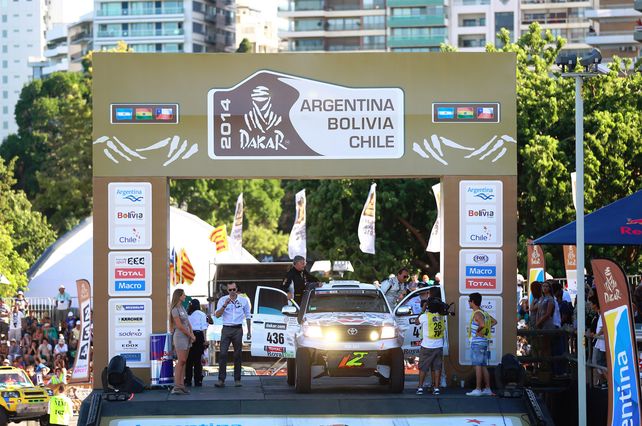 El paso del Dakar por la ciudad de Rosario