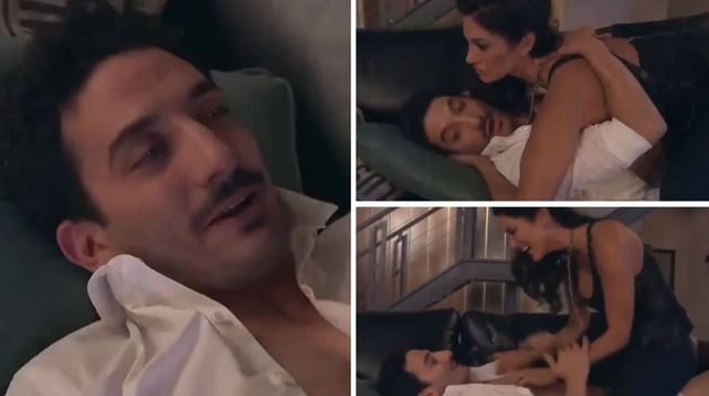 Silvina Escudero y Juan Minujín: encendida escena en 100 días para enamorarse