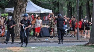 Incidentes en el Parque Independencia.