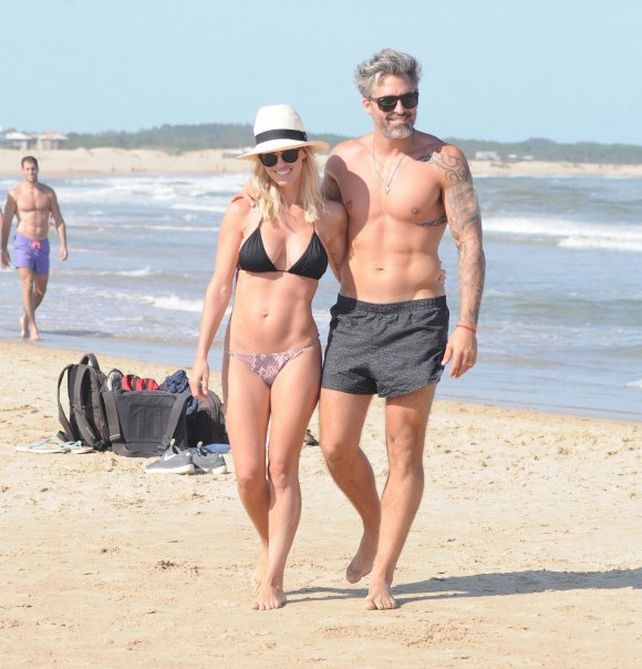 Rocío Guirao Díaz y Nicolás Paladini deslumbraron en sus vacaciones en Punta del Este