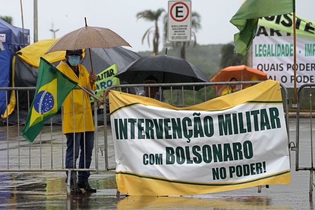 Brasil: decenas de manifestantes condenados por promover disturbios y el auto golpe. 