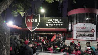 La marcha del martes en Newells.