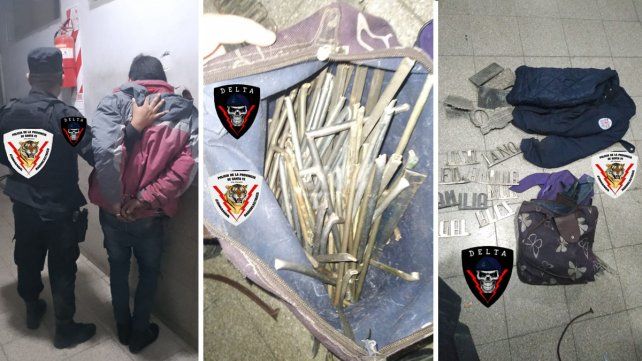 Detuvieron a un ladrón robando en el cementerio La Piedad de Rosario