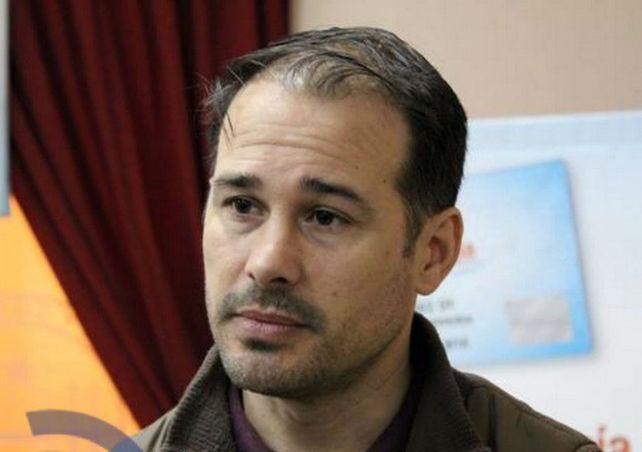Víctima. Damián Straschenco es secretario adjunto de Luz y Fueza de Zárate.