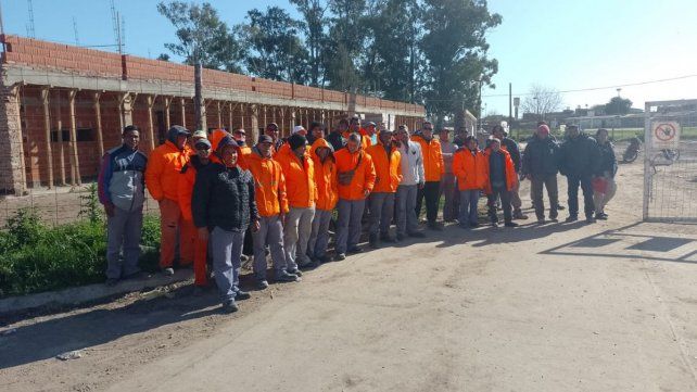 La obra del plan de vivienda de barrio Acería está parada tras la suspensión de 30 trabajadores&nbsp;