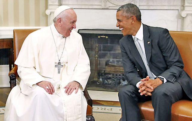 Líderes. El Papa Francisco y Barack Obama