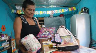 Marcando Corazones, uno de los merenderos que recibe la ayuda a través de su responsable, María Alejandra.