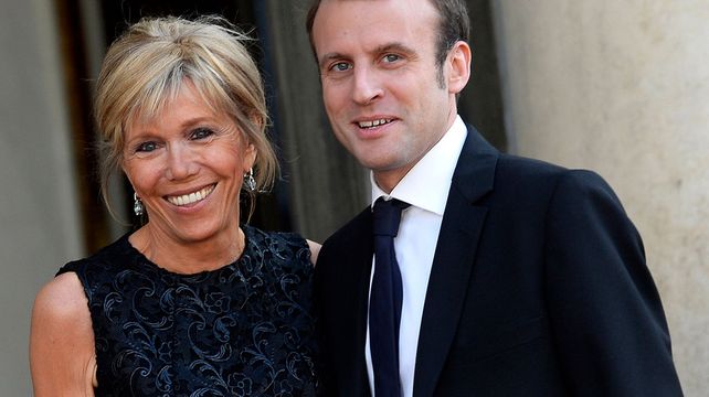 Trogneux: la esposa del presidente de Francia 20 años mayor, con 3 hijos y 7 nietos