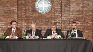 En el Colegio de Abogados, la inseguridad fue eje del debate