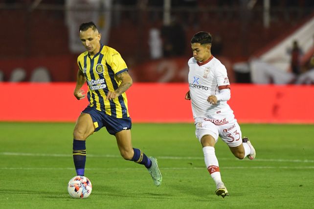 Central cayó por dos penales con Huracán que jugó media hora con diez