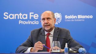 El gobernador de Santa Fe, Omar Perotti.&nbsp;