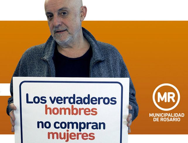 Una campaña contra la trata de personas desafía a los rosarinos a ser verdaderos hombres