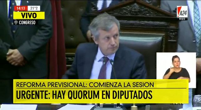 Cambiemos logró el quórum y hace minutos comenzó la sesión especial