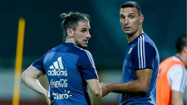 Beccacece y Scaloni integraron el cuerpo técnico de la selección argentina de Sampaoli entre 2017 y 2018.