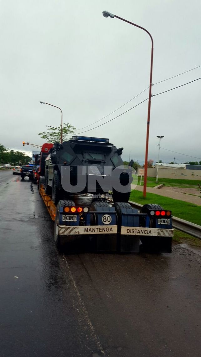 Llegaron a la ciudad 150 policías federales para cooperar con la seguridad