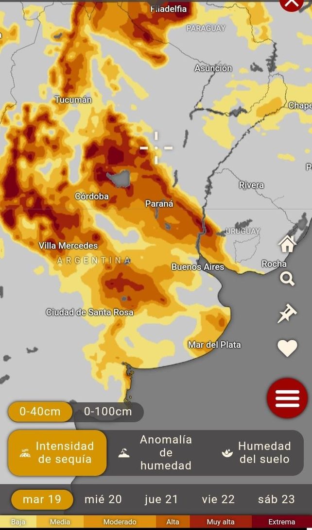 Clima y agro: una primavera variable