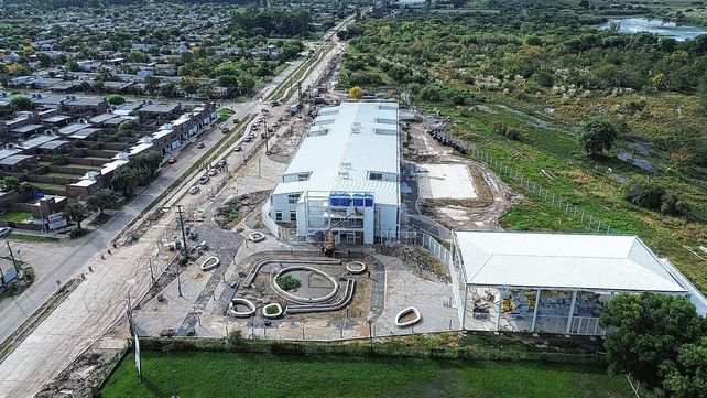 La construcción del nuevo edificio de la Escuela N° 481 “Dr. Esteban Echeverría” avanza hacia su finalización y ya registra un progreso superior al 95%
