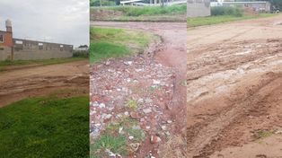 Paraná: vecinos de barrio 120 viviendas piden asfalto