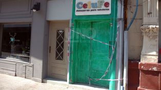 El lugar en d&oacute;nde se realiz&oacute; la fiesta clandestina en plena Peatonal Santafesina