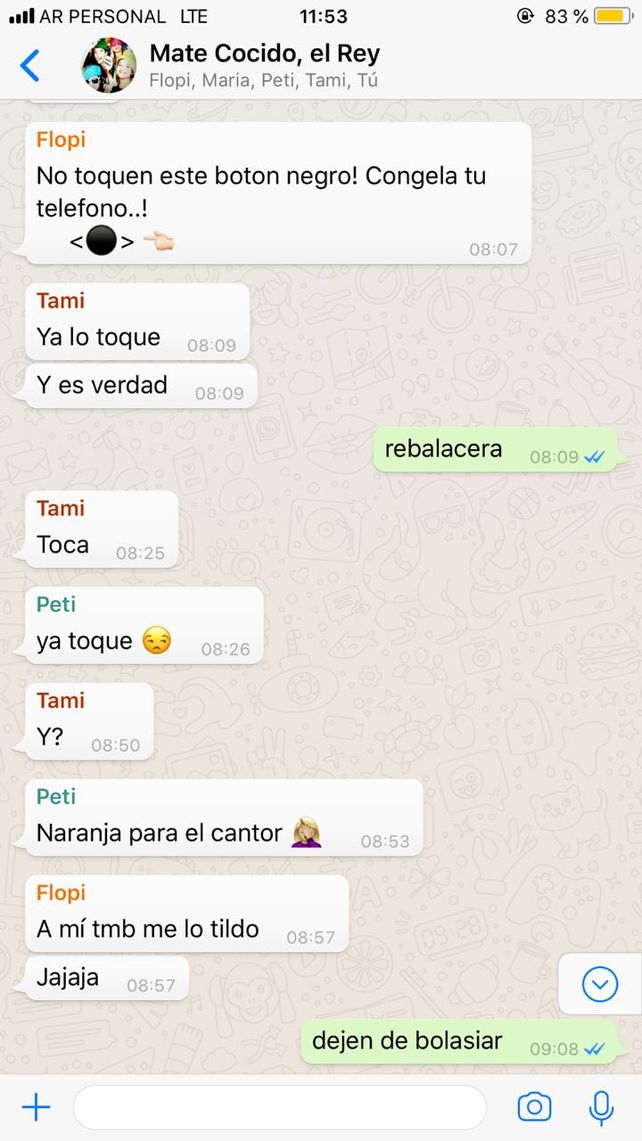 El misterioso botón negro de WhatsApp: ¿Por qué se tilda?
