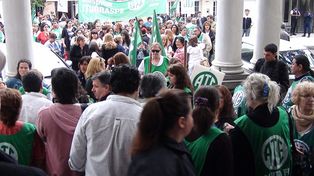 Masivo acatamiento al paro resuelto en los Centros de Salud