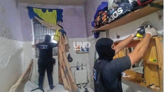 Fuerte operativo de control en la Cárcel de Coronda