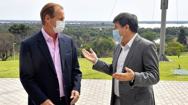 Arroyo estuvo en Paraná y dijo que Entre Ríos es un modelo