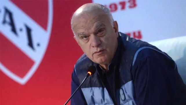 El presidente de Independiente