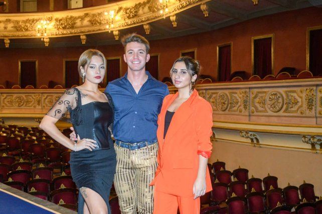Valeria Leto, Ignacio Antonioni y Milagros Montenegro  