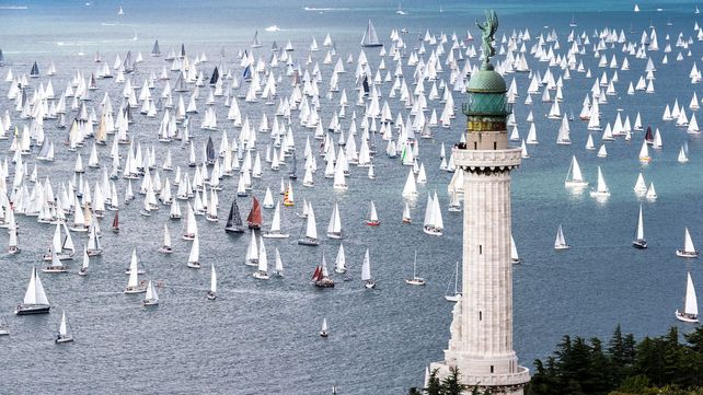 Las mejores fotos de la Barcolana, la regata más concurrida del mundo