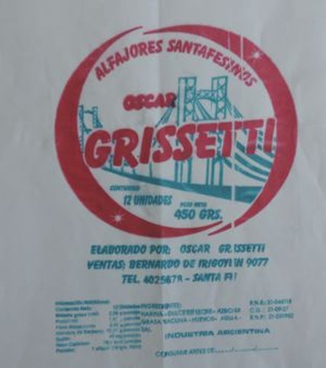 La Assal prohibió los Alfajores Santafesinos “Grisetti”