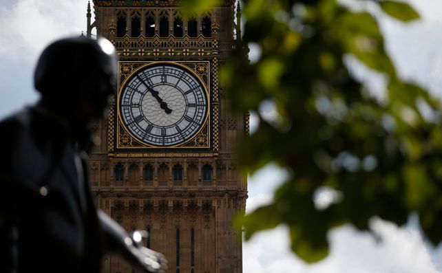 Reloj no marques las horas. El Big Ben será reparado.