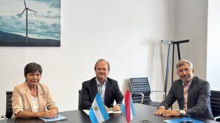 Frigerio se reunió con funcionarios nacionales para avanzar con las obras de gasoducto y discutir las regalías de Salto Grande