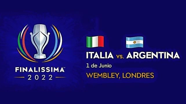 Argentina e Italia jugarán el 1 de junio en Wembley la Finalissima.