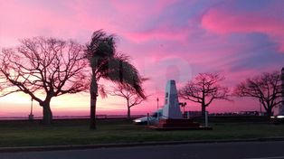 El cielo se tiñó de rosa en Santa Fe