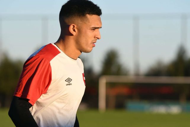 Preparado. El atacante declaró que Newells es un paso adelante en su carrera.