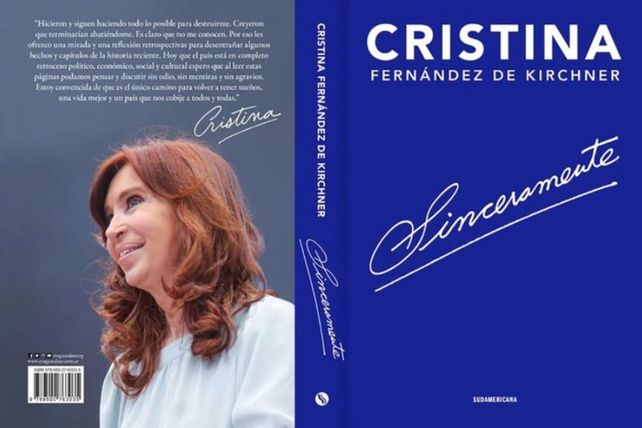 El libro de Cristina, que se agotó en Buenos Aires, llegaría mañana a Rosario