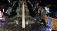 El festejo por el triunfo de Argentina.
