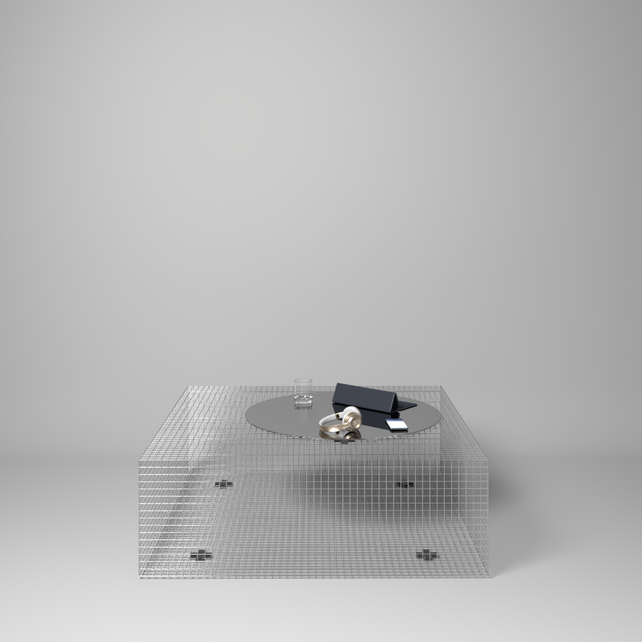 Mueble diseñado por Rodrigo Salgado y Juan Boldrini para su marca Los Grises.