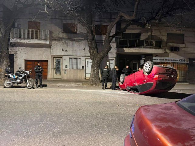 La víctima sufrió el vuelco en San Juan al 3900.