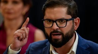 El presidente de Chile, Gabriel Boric, apuntó contra la organización del partido entre Independiente y la U de Chile.&nbsp;