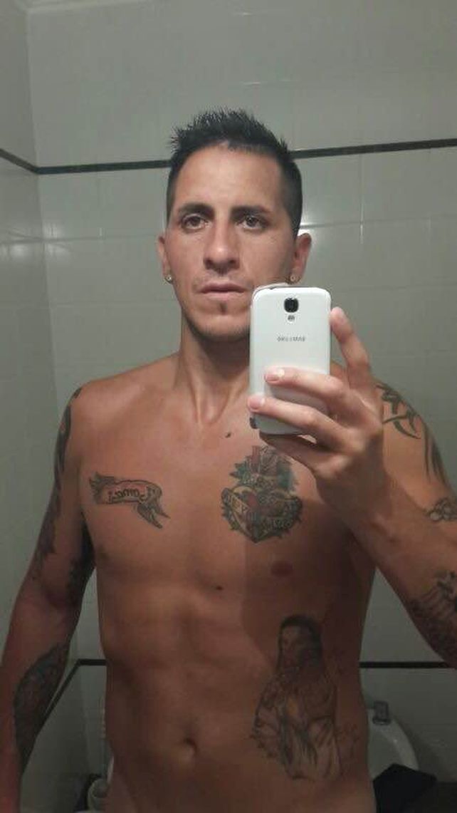 Filtraron fotos del arquero Migliore, desnudo