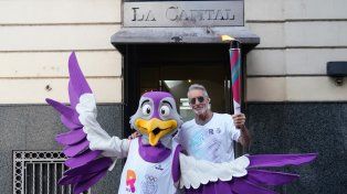 La Antorcha de los Juegos Suramericanos de la Juventud pasó por La Capital